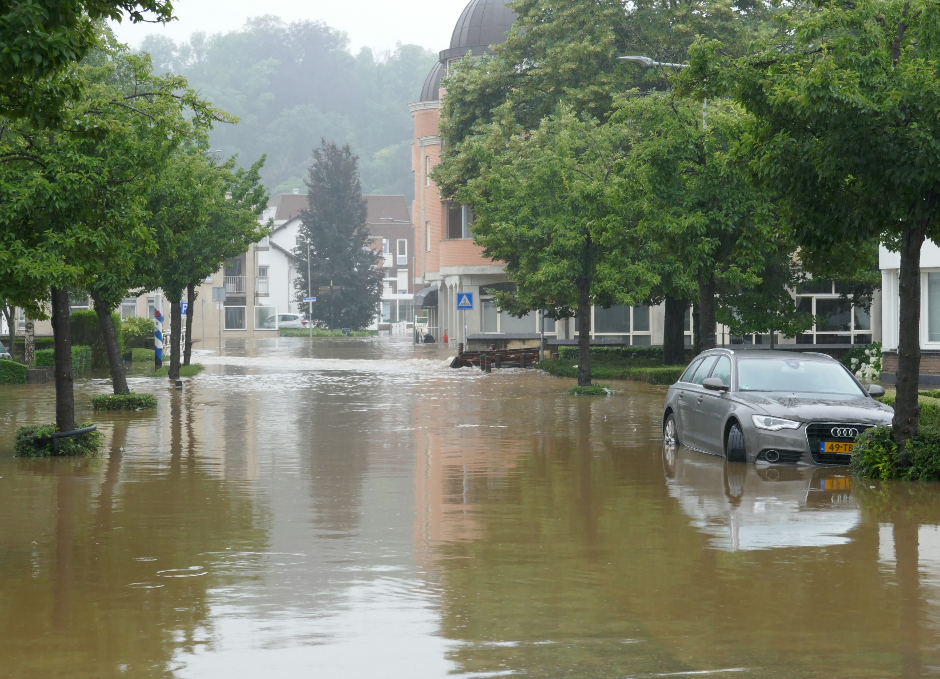 Netherlands,-,15,July,2021,,Valkenburg:,Flooding,After,Heavy,Rain