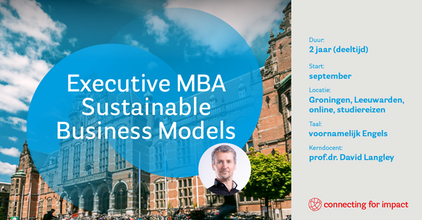 Online infosessie Executive MBA Sustainable Business Models