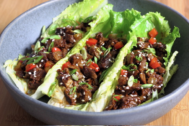 Beyond Steak Lettuce Cups