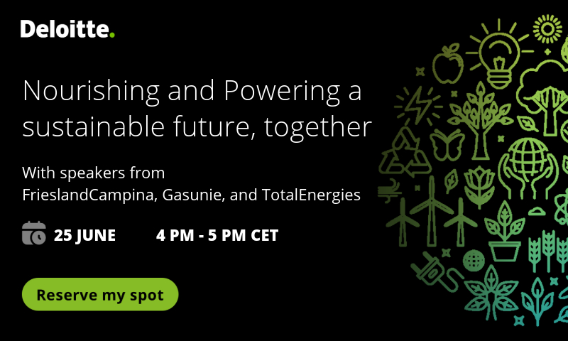Webinar 'Food and Energy: Nourishing and Powering a sustainable future, together'