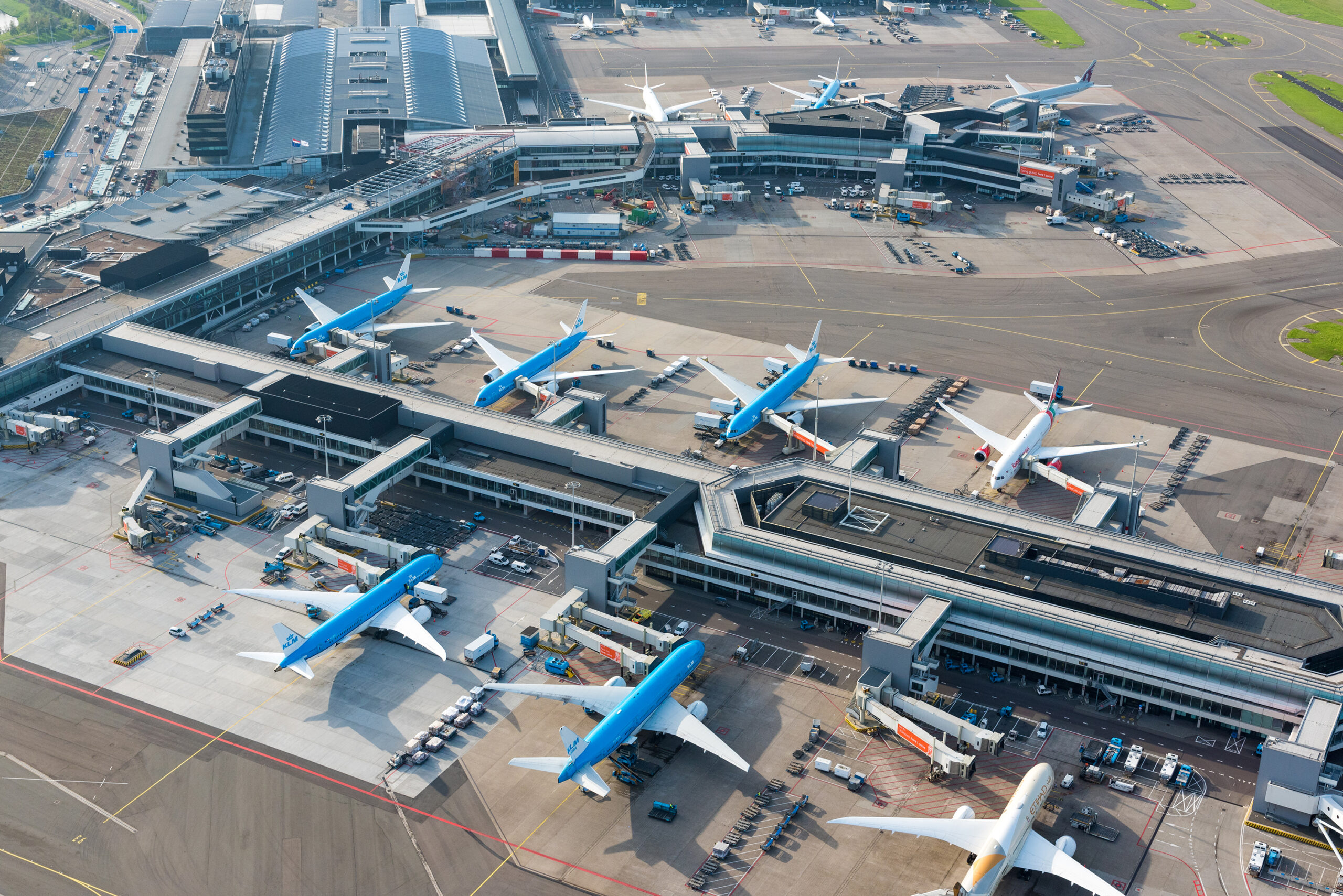 pier-luchtfoto