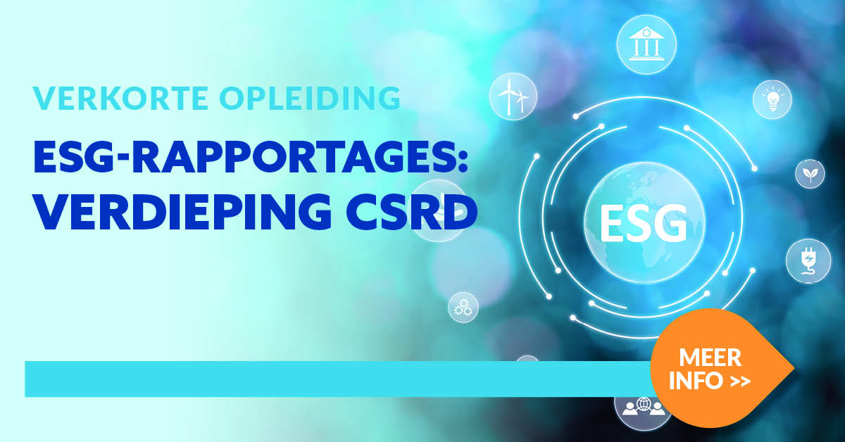 Start Opleiding ESG Rapportages: verdieping CSRD