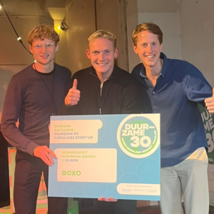 BOXO winnaar Duurzame 30