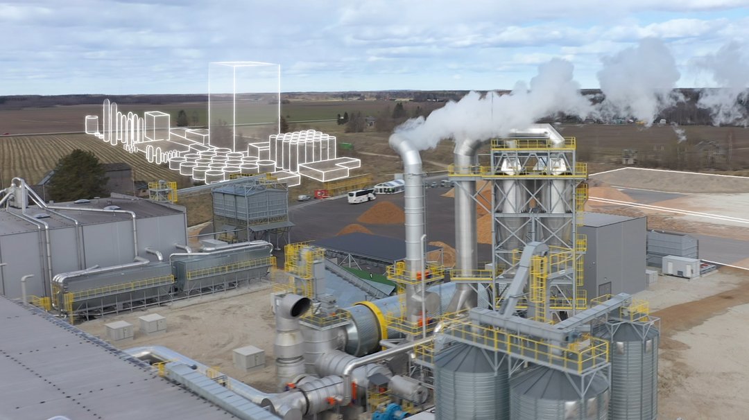 Perpetual Next Baltania biocarbon met visualisatie methanol uitbreiding