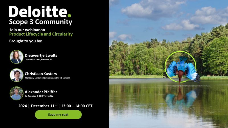 Scope 3 Webinar: 'Product lifecycle and circularity'