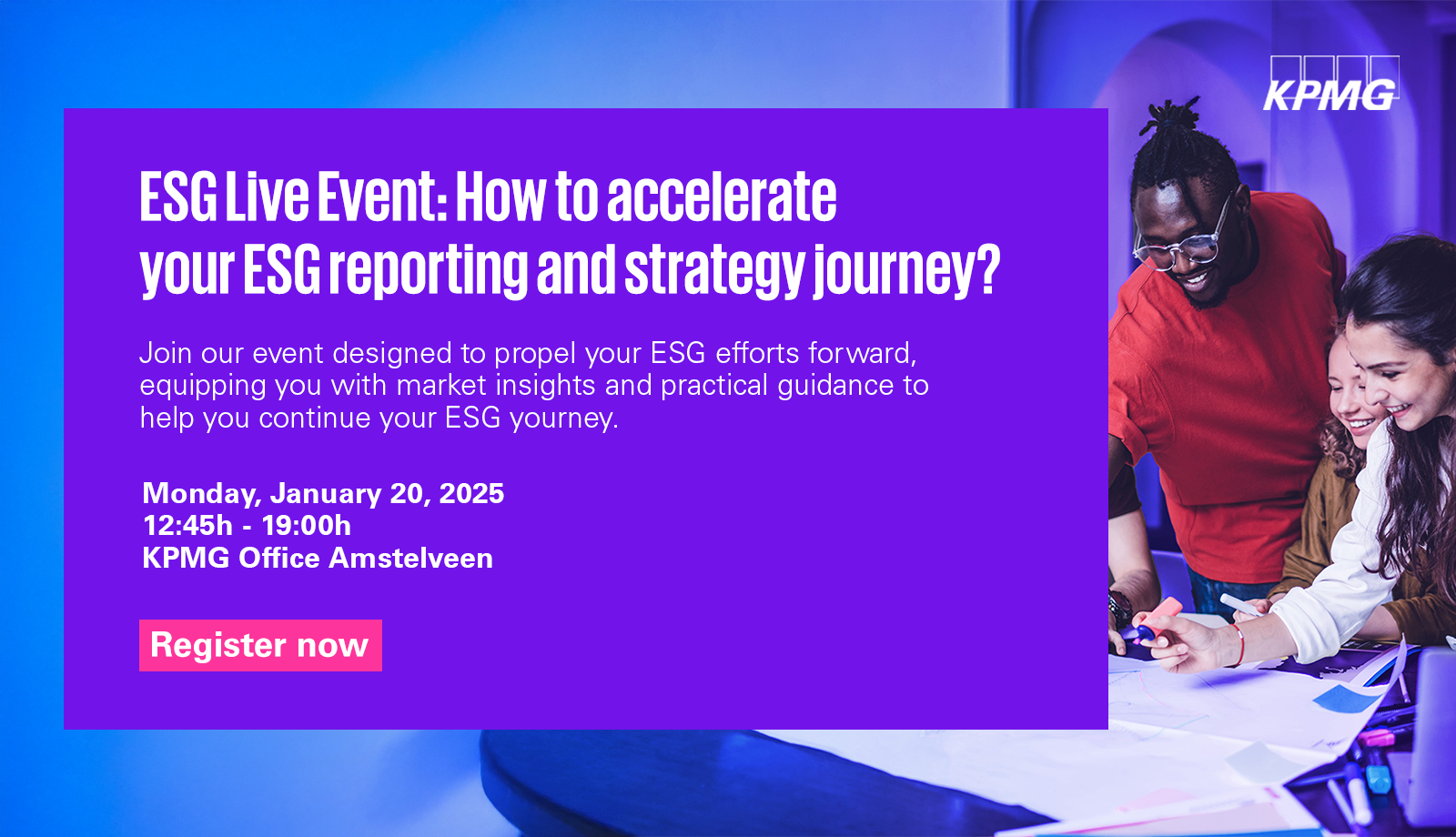 ESG Live Event: How to accelerate your ESG reporting and strategy journey?